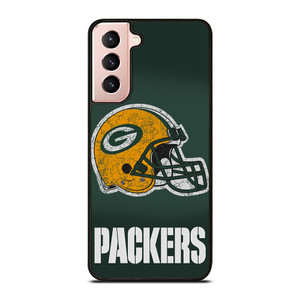 GREEN BAY PACKERS HELMET Samsung Galaxy S21 Case GREEN BAY PACKERS HELMET Samsung Galaxy S21 Case