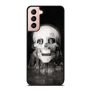 DATE SKULLS ILLUSION BLACK Samsung Galaxy S21 Case DATE SKULLS ILLUSION BLACK Samsung Galaxy S21 Case