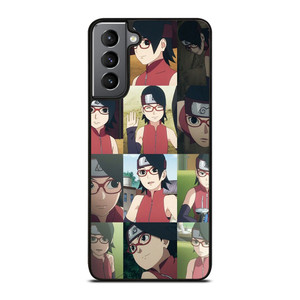 SARADA UCHIHA COLLAGE Samsung Galaxy S21 Plus Case