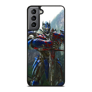 OPTIMUS PRIME WITH SWORD Samsung Galaxy S21 Plus Case OPTIMUS PRIME WITH SWORD Samsung Galaxy S21 Plus Case