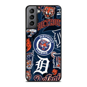DETROIT TIGERS PATTERN Samsung Galaxy S21 Plus Case DETROIT TIGERS PATTERN Samsung Galaxy S21 Plus Case