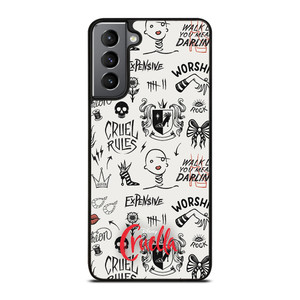 CRUELLA DISNEY PATTERN Samsung Galaxy S21 Plus Case CRUELLA DISNEY PATTERN Samsung Galaxy S21 Plus Case