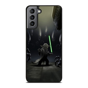 YODA VS ALIENS Samsung Galaxy S21 Plus Case YODA VS ALIENS Samsung Galaxy S21 Plus Case