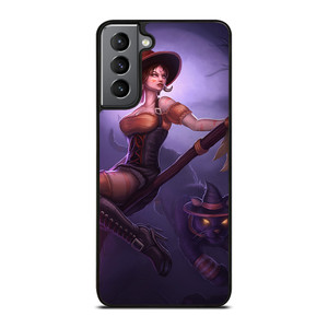 WITCH AND HALLOWEEN MOON Samsung Galaxy S21 Plus Case WITCH AND HALLOWEEN MOON Samsung Galaxy S21 Plus Case