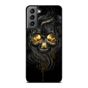 SKULL MELT ANGRY BLACK Samsung Galaxy S21 Plus Case SKULL MELT ANGRY BLACK Samsung Galaxy S21 Plus Case