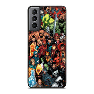 MARVEL COMICS CHARACTERS Samsung Galaxy S21 Plus Case