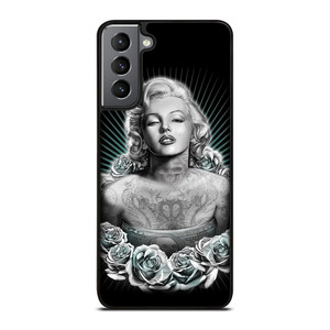 MARILYN MONROE WITH TATTOO Samsung Galaxy S21 Plus Case