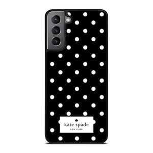 KATE SPADE POLKA BLACK Samsung Galaxy S21 Plus Case