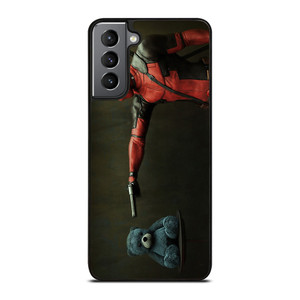 DEADPOOL SUPERHERO TEDDY BEAR Samsung Galaxy S21 Plus Case DEADPOOL SUPERHERO TEDDY BEAR Samsung Galaxy S21 Plus Case