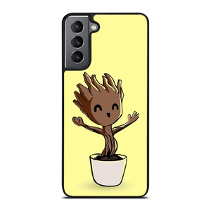 CUTE BABY GROOT Samsung Galaxy S21 Plus Case CUTE BABY GROOT Samsung Galaxy S21 Plus Case