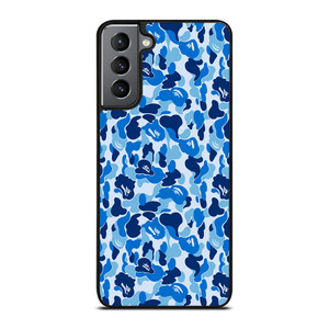 CAMO BAPE LOGO Samsung Galaxy S21 Plus Case