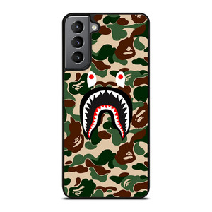 BAPE SHARK FACE CAMO Samsung Galaxy S21 Plus Case