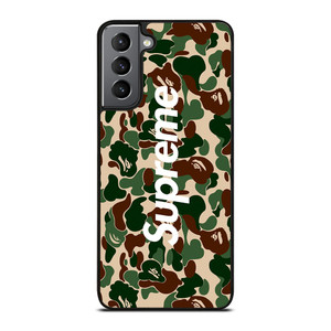 BAPE CAMO SUPREME Samsung Galaxy S21 Plus Case