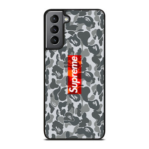 BAPE CAMO SUPREME 2 Samsung Galaxy S21 Plus Case