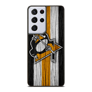 PITTSBURGH PENGUINS LOGO WOODEN Samsung Galaxy S21 Ultra Case PITTSBURGH PENGUINS LOGO WOODEN Samsung Galaxy S21 Ultra Case