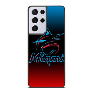 MIAMI MARLINS MLB LOGO Samsung Galaxy S21 Ultra Case