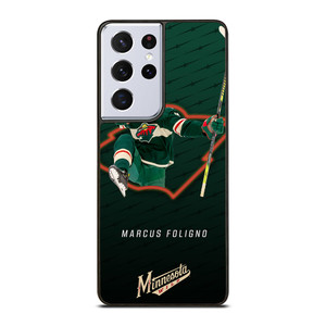 MARCUS FOLIGNO MINNESOTA WILD Samsung Galaxy S21 Ultra Case MARCUS FOLIGNO MINNESOTA WILD Samsung Galaxy S21 Ultra Case
