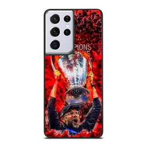 JURGEN KLOPP LIVERPOOL CHAMPIONS Samsung Galaxy S21 Ultra Case