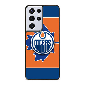 EDMONTON OILERS LOGO Samsung Galaxy S21 Ultra Case EDMONTON OILERS LOGO Samsung Galaxy S21 Ultra Case