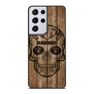 OAKLAND RAIDERS SKULL 4 Samsung Galaxy S21 Ultra Case OAKLAND RAIDERS SKULL 4 Samsung Galaxy S21 Ultra Case