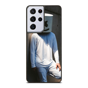 MARSHMELLO ALONE Samsung Galaxy S21 Ultra Case MARSHMELLO ALONE Samsung Galaxy S21 Ultra Case