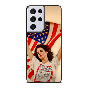 LANA DEL REY AMERICAN FLAG Samsung Galaxy S21 Ultra Case LANA DEL REY AMERICAN FLAG Samsung Galaxy S21 Ultra Case