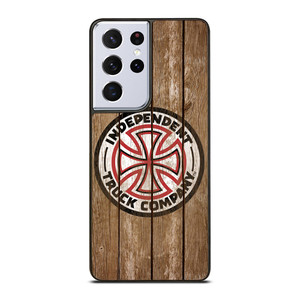 INDEPENDENT TRUCK LOGO WOODEN Samsung Galaxy S21 Ultra Case