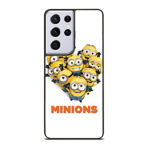 I LOVE MINIONS Samsung Galaxy S21 Ultra Case I LOVE MINIONS Samsung Galaxy S21 Ultra Case