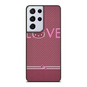 HELLO KITTY PINK LOVE 2 Samsung Galaxy S21 Ultra Case HELLO KITTY PINK LOVE 2 Samsung Galaxy S21 Ultra Case