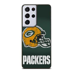 GREEN BAY PACKERS HELMET Samsung Galaxy S21 Ultra Case GREEN BAY PACKERS HELMET Samsung Galaxy S21 Ultra Case