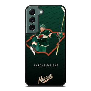 MARCUS FOLIGNO MINNESOTA WILD Samsung Galaxy S22 Case MARCUS FOLIGNO MINNESOTA WILD Samsung Galaxy S22 Case
