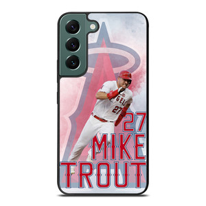 LA ANGELS OF ANAHEIM MIKE TROUT Samsung Galaxy S22 Case LA ANGELS OF ANAHEIM MIKE TROUT Samsung Galaxy S22 Case