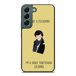SHERLOCK HOLMES QUOTES Samsung Galaxy S22 Case SHERLOCK HOLMES QUOTES Samsung Galaxy S22 Case