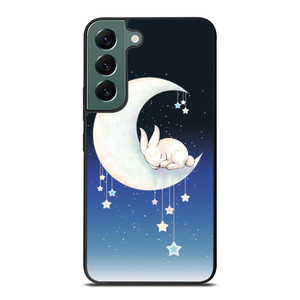 MOON BUNNY SLEEPING Samsung Galaxy S22 Case