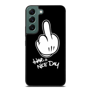MICKEY MOUSE MIDDLE FINGER Samsung Galaxy S22 Case MICKEY MOUSE MIDDLE FINGER Samsung Galaxy S22 Case