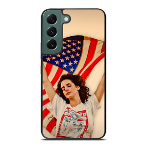 LANA DEL REY AMERICAN FLAG Samsung Galaxy S22 Case LANA DEL REY AMERICAN FLAG Samsung Galaxy S22 Case