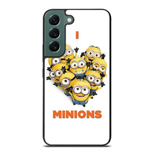 I LOVE MINIONS Samsung Galaxy S22 Case I LOVE MINIONS Samsung Galaxy S22 Case