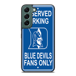 DUKE BLUE DEVILS PARKING SIGNS Samsung Galaxy S22 Case DUKE BLUE DEVILS PARKING SIGNS Samsung Galaxy S22 Case