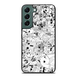 DIGIMON BLACK WHITE Samsung Galaxy S22 Case DIGIMON BLACK WHITE Samsung Galaxy S22 Case