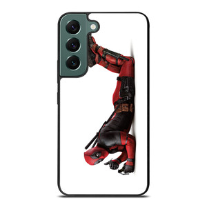 DEADPOOL SUPERHERO WITH A BOM Samsung Galaxy S22 Case DEADPOOL SUPERHERO WITH A BOM Samsung Galaxy S22 Case