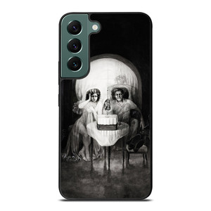 DATE SKULLS ILLUSION BLACK Samsung Galaxy S22 Case DATE SKULLS ILLUSION BLACK Samsung Galaxy S22 Case