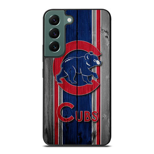 CHICAGO CUBS WOODEN Samsung Galaxy S22 Case CHICAGO CUBS WOODEN Samsung Galaxy S22 Case