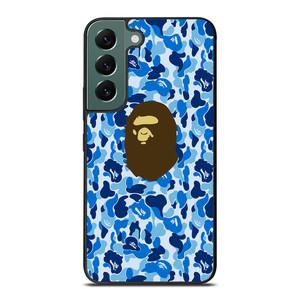 CAMO BAPE LOGO 3 Samsung Galaxy S22 Case