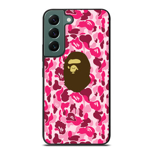 CAMO BAPE LOGO 2 Samsung Galaxy S22 Case