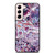 PURPLE CRYSTAL MARBLE PATTERN 2 Samsung Galaxy S22 Plus Case