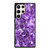 PURPLE CRYSTAL MARBLE PATTERN Samsung Galaxy S23 Ultra Case