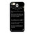 RULES OF THE DEATH NOTE iPod Touch 6 Case