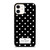 KATE SPADE POLKA BLACK iPhone 12 Case
