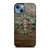 STARBUCKS COFFEE LOGO WOODEN iPhone 13 Case