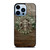 STARBUCKS COFFEE LOGO WOODEN iPhone 13 Pro Max Case